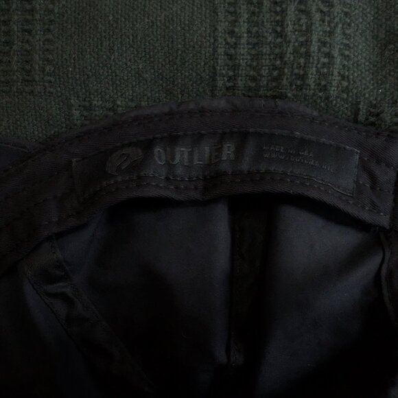 Outlier Supermarine 3Bar Cap - Black, OS - Picture 8 of 10
